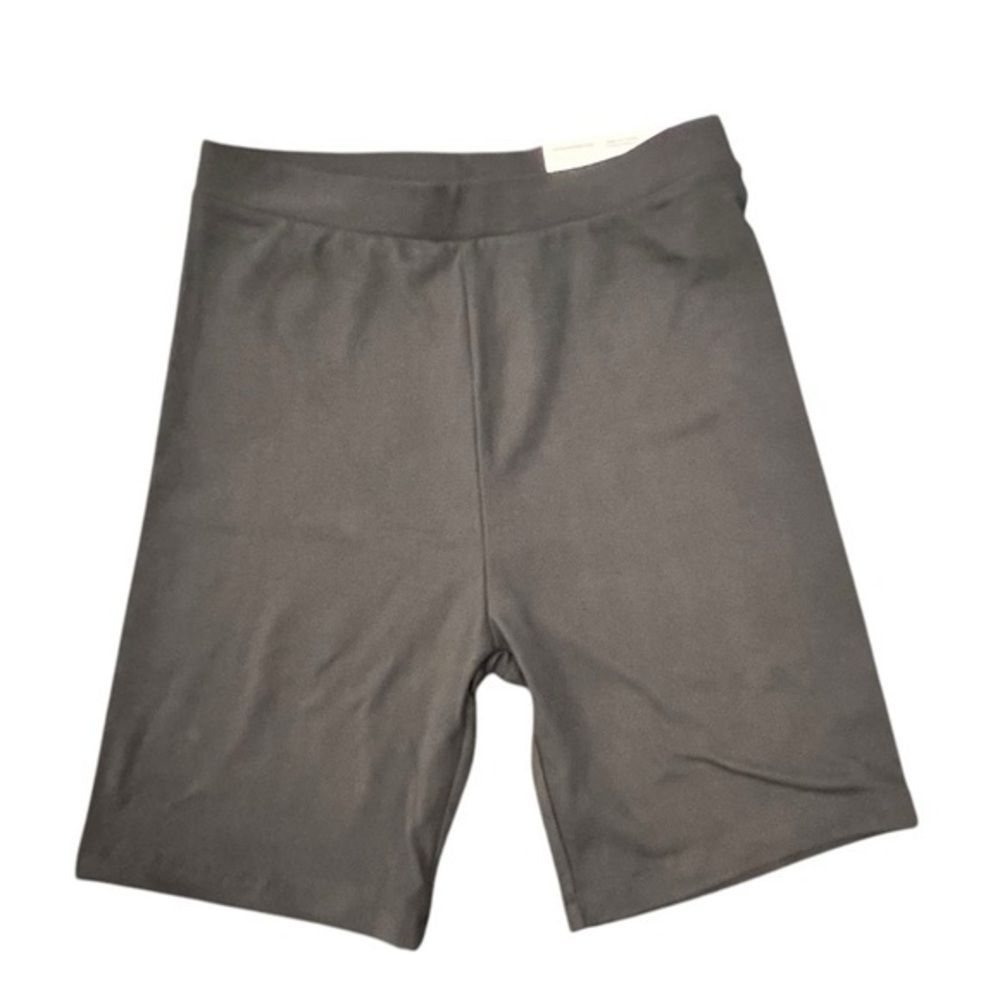 NWT AMERICAN EAGLE Highest Rise Bike Shorts Sz. Small Black 7" Inseam Athleisure
